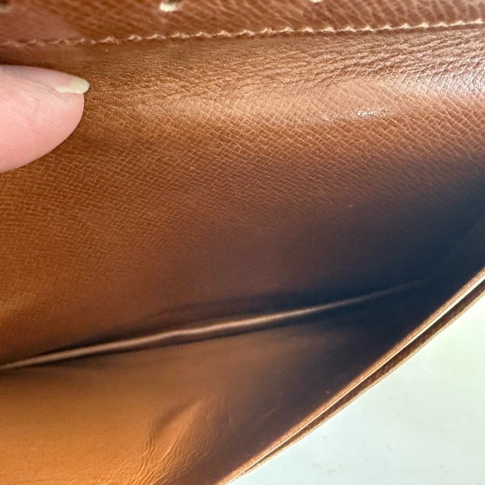 Louis Vuitton Brown Monogram Wallet - Picture 9 of 10